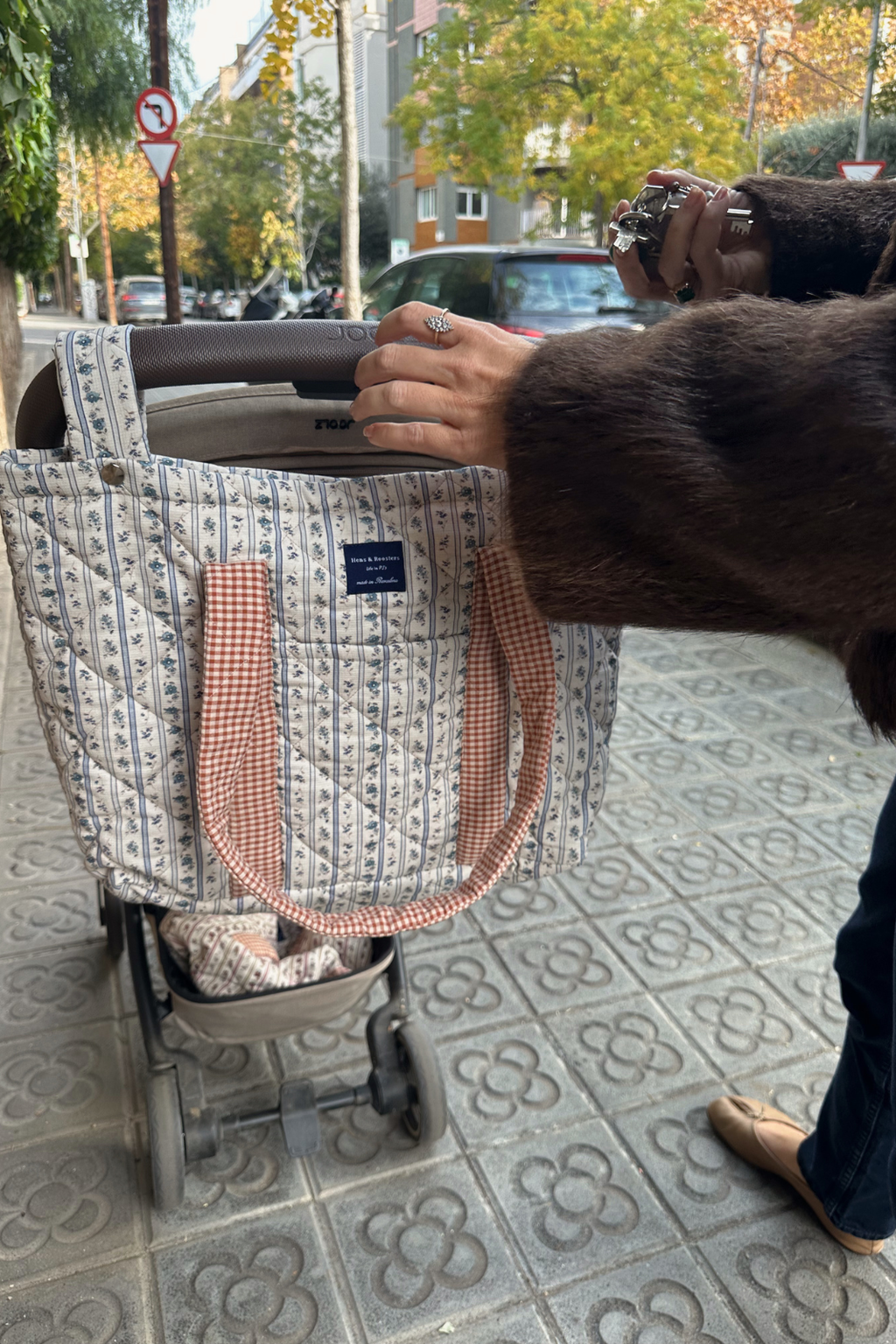 Sunday Stroller Bag Blue