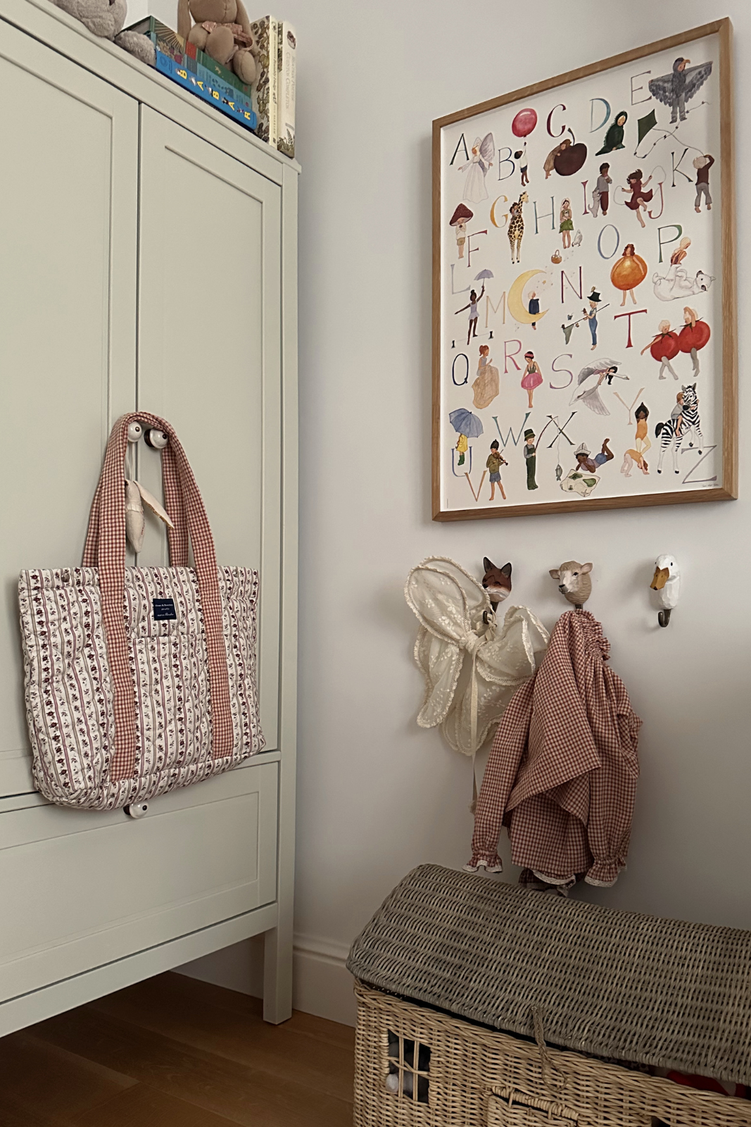 Sunday Stroller Bag Red