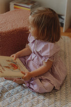 PIJAMA DAISY - Vichy Lavanda