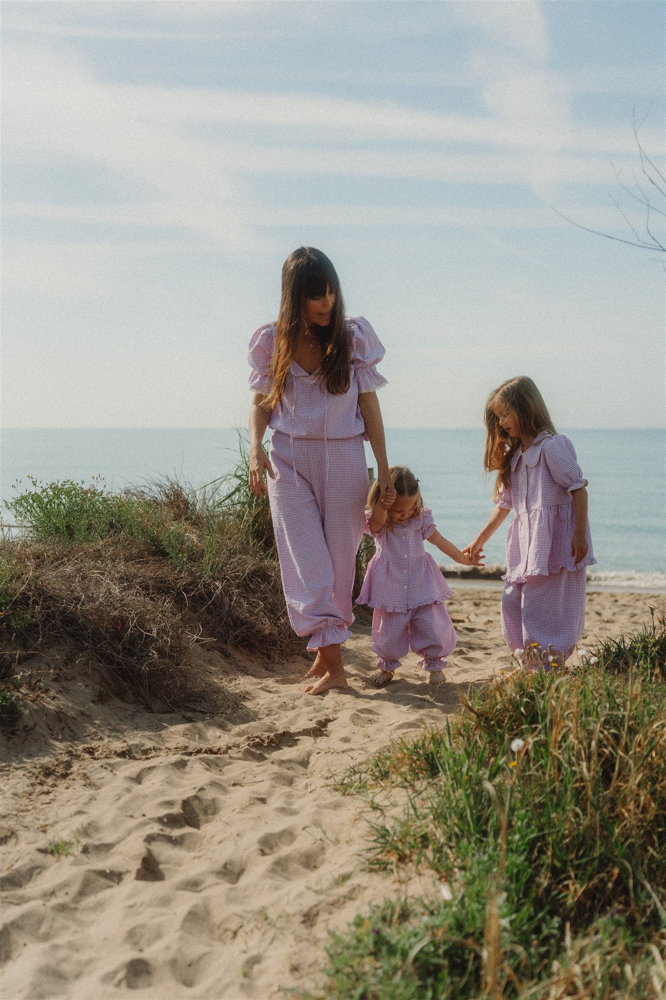 PIJAMA DAISY - Vichy Lavanda