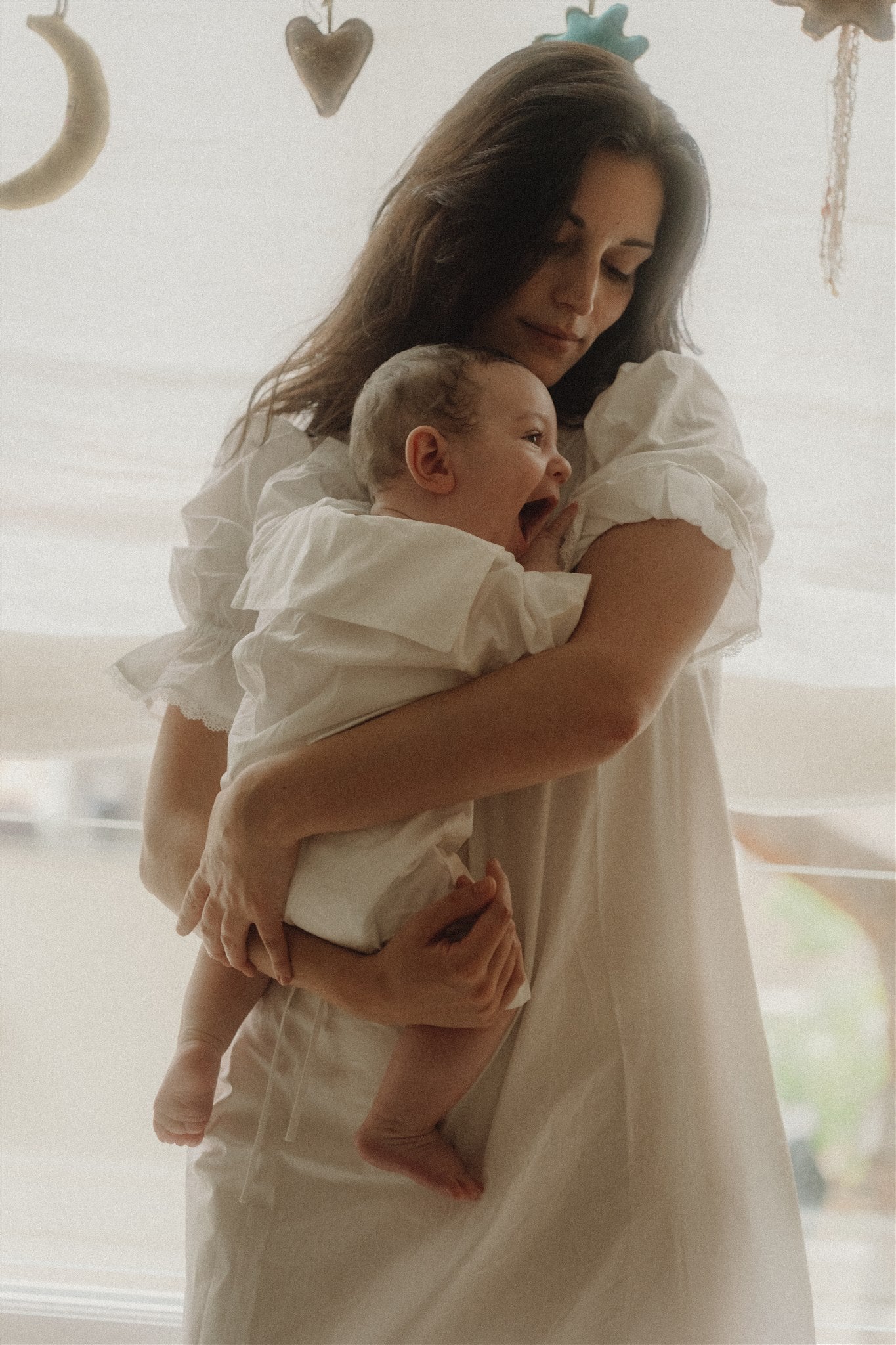 FERN OVERALL PYJAMA - Timeless White