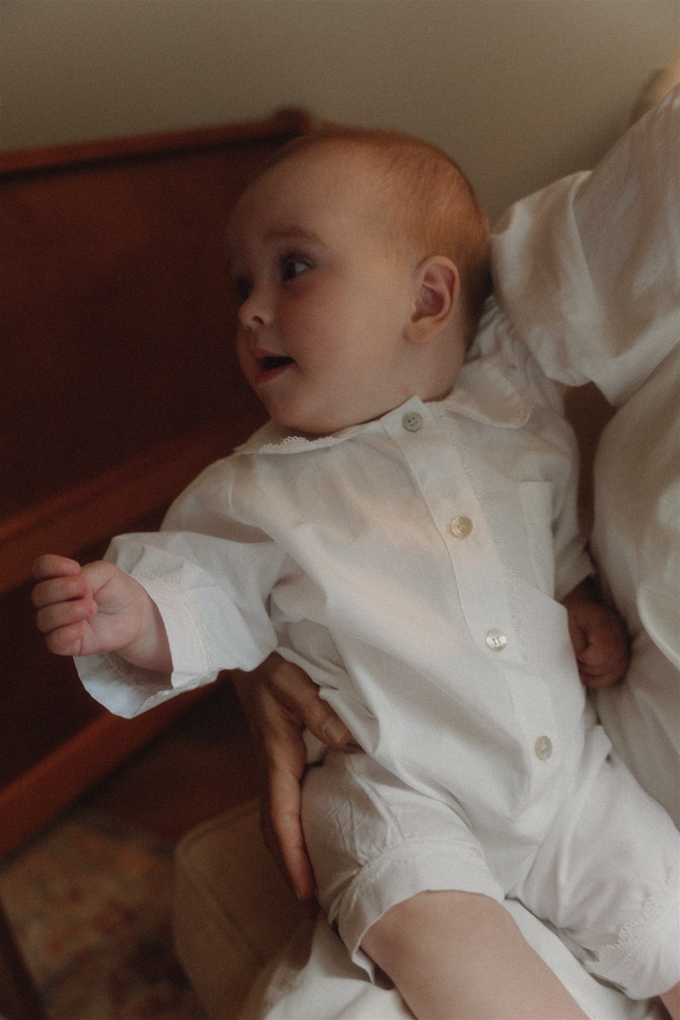 LILY OVERALL PYJAMA - Timeless White