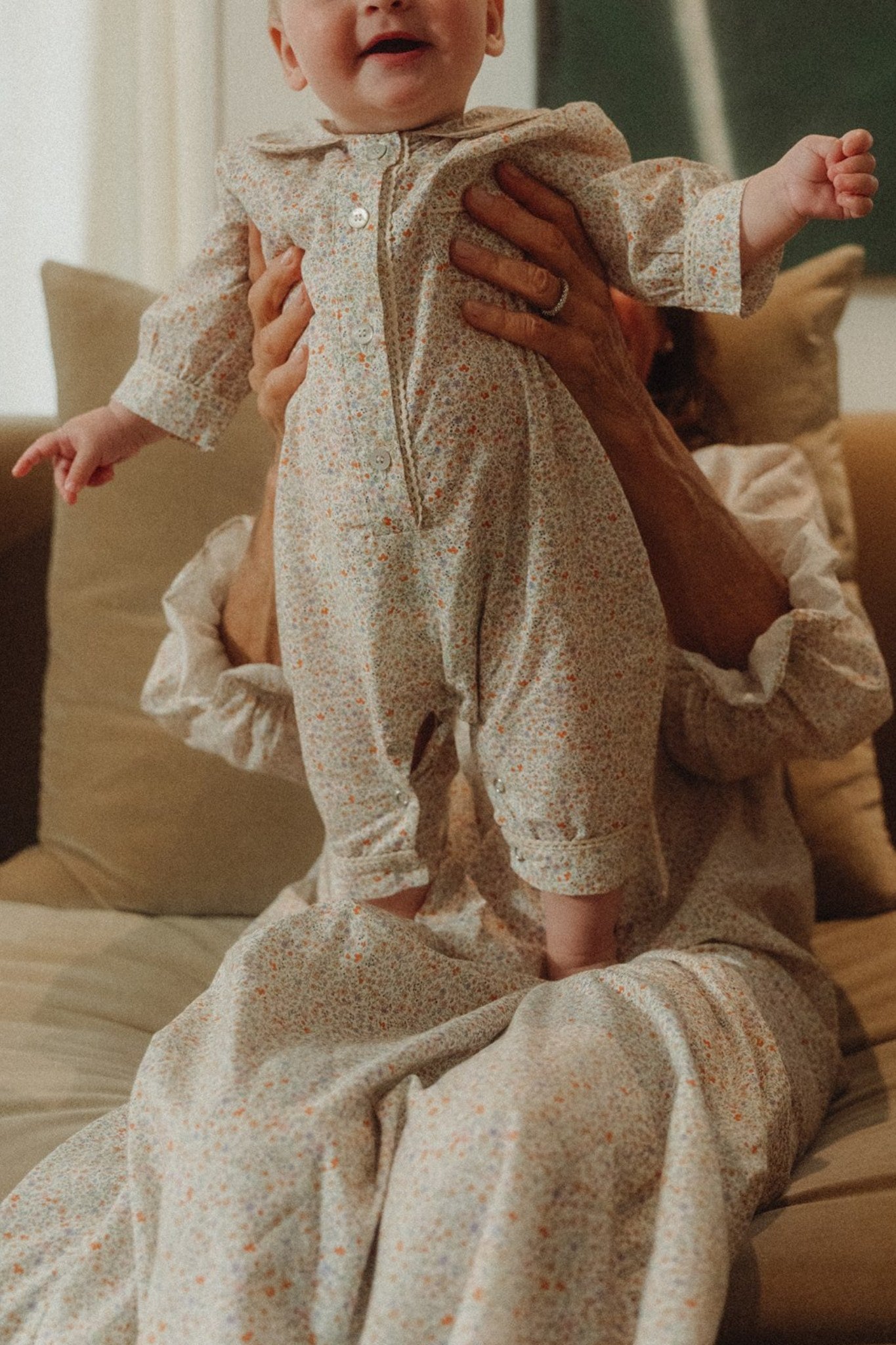 LILY OVERALL PYJAMA - Spring Floral