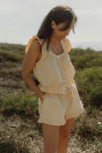 PIJAMA MARIGOLD - Vichy Amarillo Buttercup