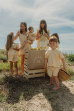 PIJAMA CLOVER - Vichy Amarillo Buttercup