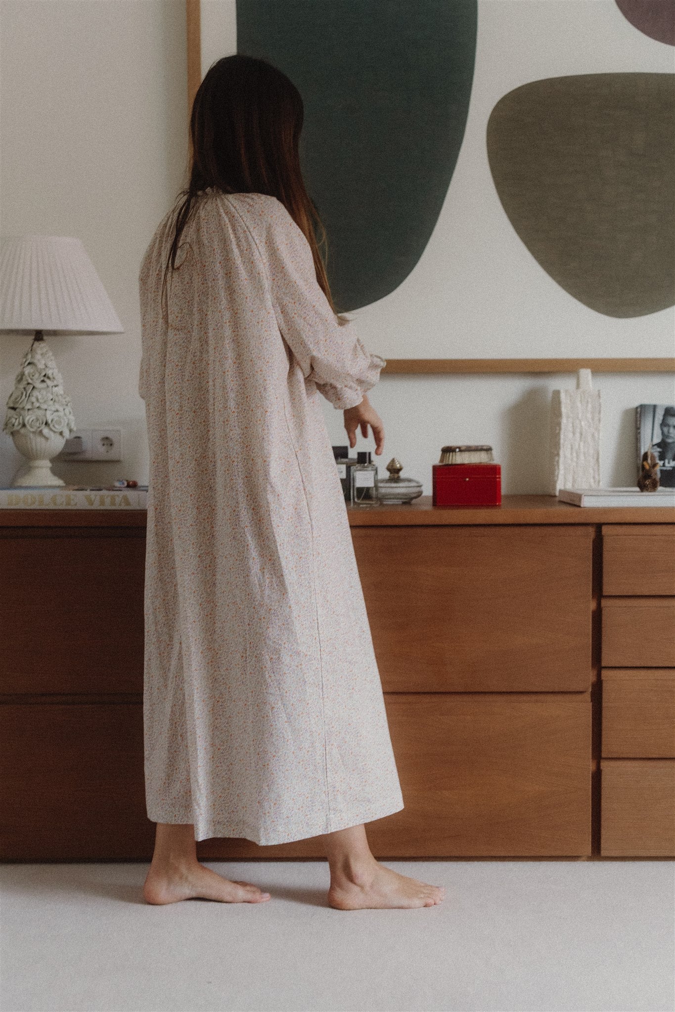 ROSE NIGHTGOWN - Spring Floral