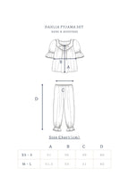 PIJAMA DAHLIA - Vichy Lavanda
