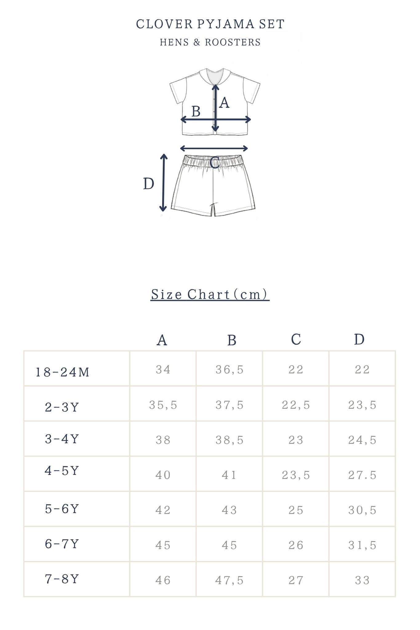 PIJAMA CLOVER - Vichy Amarillo Buttercup