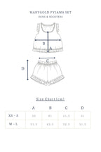 PIJAMA MARIGOLD - Vichy Amarillo Buttercup